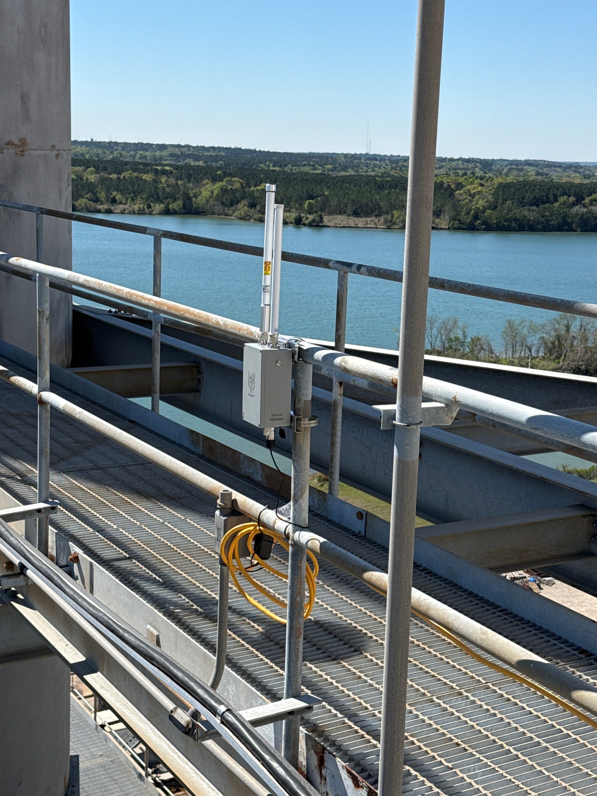 Scout-X installed at a critical infrastructure site